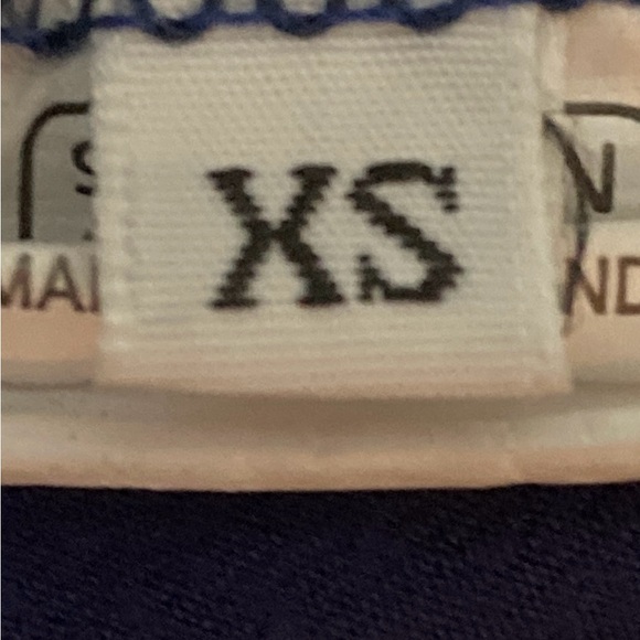 Women’s Gabriella Rocha Jumpsuit Off Shoulder Dark Blue Size XS 31” Inseam - Picture 15 of 16